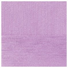 Пряжа для вязания ПЕХ Классический хлопок (100% мерсеризованный хлопок) 5х100г/250м цв.389 св.фиалка Пехорка