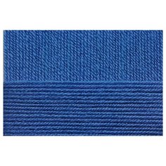 Пряжа для вязания ПЕХ Детская объёмная (100% микрофибра) 5х100г/400м цв.026 василек Пехорка