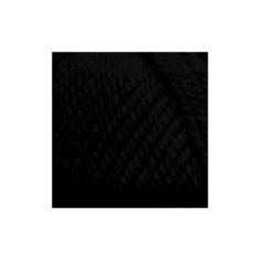 Пряжа для вязания ПЕХ Популярная (50% импортная шерсть, 45% акрил, 5% акрил высокообъёмный) 10х100г/133м цв.002 черный Пехорка