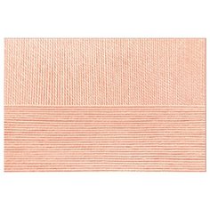 Пряжа для вязания ПЕХ Цветное кружево (100% мерсеризованный хлопок) 4х50г/475м цв.099 абрикос Пехорка