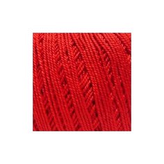 Пряжа для вязания ПЕХ Успешная (100% хлопок мерсеризованный) 10х50г/220м цв.006 красный Пехорка