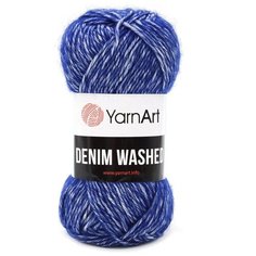 Пряжа YarnArt Denim Washed 50гр 130м (70% хлопок, 30% акрил) (925 т. джинс) 10 шт