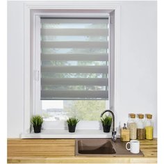 Рулонная штора LM DECOR "Грация" 17 (день/ночь), 57х160см.