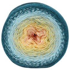 Пряжа YarnArt Flowers Moonlight 260гр 1000м (53% хлопок, 43% полиакрил, 4% металлик) (3270 секционный), 2 мотка