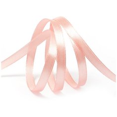 Лента атласная 1/4 (6мм) цв.3061 персик IDEAL уп.27,4 м