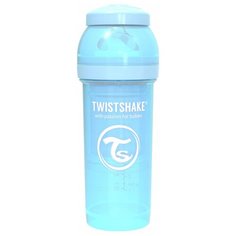 Twistshake Бутылочка антиколиковая Pastel, 260 мл, с рождения, pastel blue