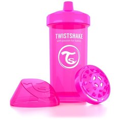 Поильник Twistshake Crawler Cup 360 мл розовый