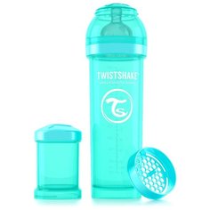 Twistshake Бутылочка антиколиковая Neon, 330 мл, с 4 месяцев, бирюзовый соня
