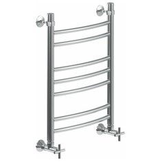 Nika Полотенцесушитель водяной из нержавеющей стали ЛД (г2) 80/50 см лесенка, Россия