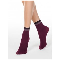 Капроновые носки Conte Elegant Fantasy 19С-26/1СП, размер 23-25, Marsala