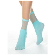 Капроновые носки Conte Elegant 19С-29СП, размер 23-25, turquoise