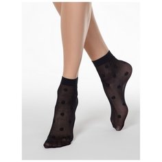 Капроновые носки Conte Elegant 16С-124СП, размер 23-25, nero