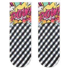 Капроновые носки Conte Elegant Fantasy 18С-76СП 208, размер 23-25, белый/черный