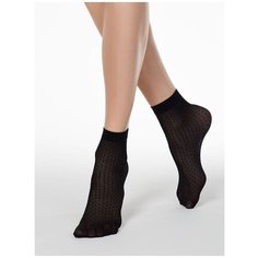 Капроновые носки Conte Elegant 16С-127СП, размер 23-25, nero