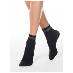 Капроновые носки Conte Elegant Fantasy 19С-26/1СП, размер 23-25, nero