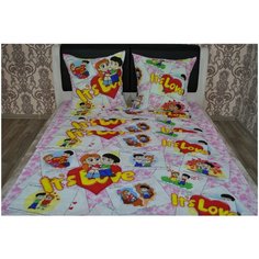Детское постельное белье бязь артдизайн очаровашки 1,5 спальное детские расцветки Iv Selena