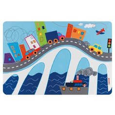 Коврик сервировочный детский On the Road синий 22606752BL Guzzini