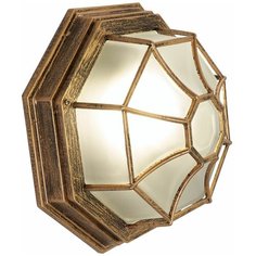 11651 Светильник садово-парковый Feron PL661 60W E27 230V, черное золото