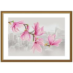 Набор для вышивания "Новая Слобода" Весна в городе 50х34 см Nova Sloboda