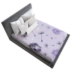 Простыня натяжная Ambesonne с принтом "Полет одуванчика", 140х200 см