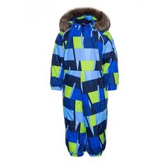 Комбинезон для малышей KEIRA 31920030-92735, Huppa, Размер 86, Цвет 92735-синяя клетка
