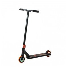 Трюковой самокат EXPLORE LEADER DELUXE 120 мм (Черный/Оранжевый)