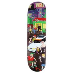 Дека для скейтборда Union "Megapolis" размер 7.5x31.5 конкейв low Юнион