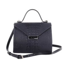 Сумка женская Fiato collection, 2600 аллигатор синяя