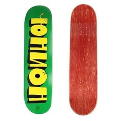 Дека для скейтборда Union Team 1 цвет зелёно-жёлтый размер 8,3x32,125 конкейв medium Юнион