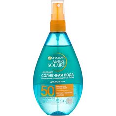 GARNIER Ambre Solaire солнцезащитный спрей для тела Солнечная вода SPF 50 150 мл
