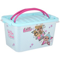 Контейнер Альтернатива LOL Surprise 31х21х17 см (М7635) голубой Alternativa