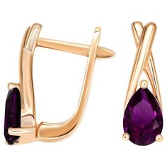 VALTERA Серьги с аметистами 111533