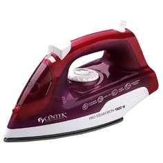 Утюг CENTEK CT-2347 пурпурный/красный/белый