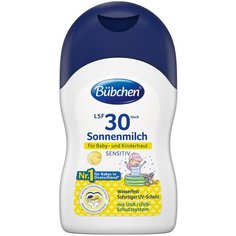 Bubchen Солнцезащитное молочко для младенцев и детей с чувствительной кожей SPF 30 150 мл