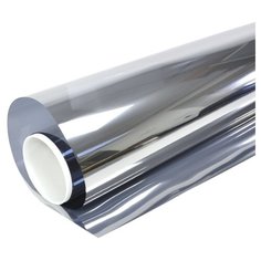 Пленка зеркальная солнцезащитная Silver 15 самоклеющаяся оконная - 1,52х10 м Reton Group