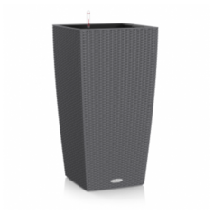 Кашпо CUBICO Cottage 40, гранитный, с системой полива Lechuza