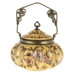 Шкатулка с ручкой Currant под старину 16x16x15см ГЛАСАР