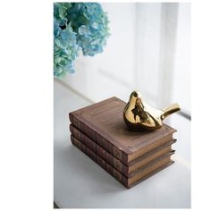 Шкатулки в виде книг, набор 3 предмета 21x14x3см ГЛАСАР
