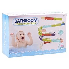 Игрушка для ванны Oubaoloon "Веселое купание", с горкой и игрушками, в коробке (638)