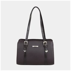 Сумка женская Афина 1086 коричневая флотер Afina