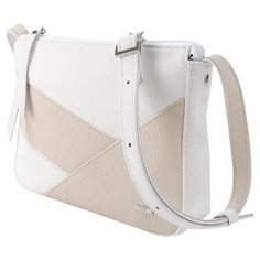 Сумка женская Esse, АГНЕС КРИСТАЛЛ софти снежный/молочный, 64681