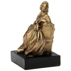 Фигурка Дама в золотом 10x9x14 см ГЛАСАР