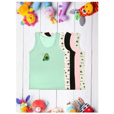 Майка для девочек 6/7 - 122/128, 5 шт. Donella