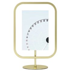 Фоторамка Umbra Infinity Sqround 10х15 см матовая латунь