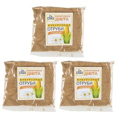 Отруби диетические "Кукурузные" очищающие (смесь) "Dr.DiaS" 180 г, 3 штуки