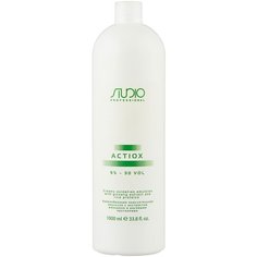 Kapous Professional Studio Professional ActiOx Кремообразная окислительная эмульсия с экстрактом женьшеня и рисовыми протеинами, 9%, 1000 мл