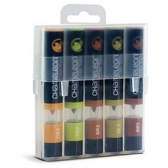 Набор цветовых блендеров "Chameleon" Earth Tones, оттенки земли 5 шт.