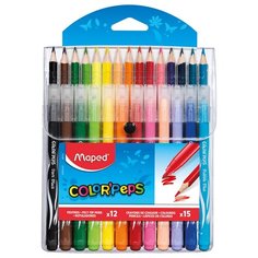 Maped Набор для рисования ColorPeps 12 фломастеров + 15 карандашей (897412)
