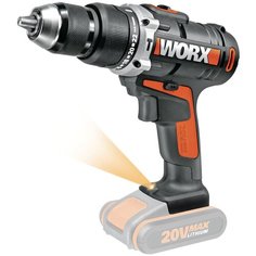 Аккумуляторная ударная дрель-шуруповерт Worx WX372.9 0 коробка, без аккумулятора