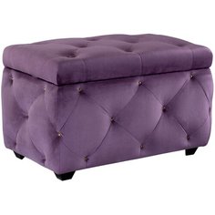 Сундук Leset Classic-Е64 Велюр YD-11B Фиолетовый/ножки пластик